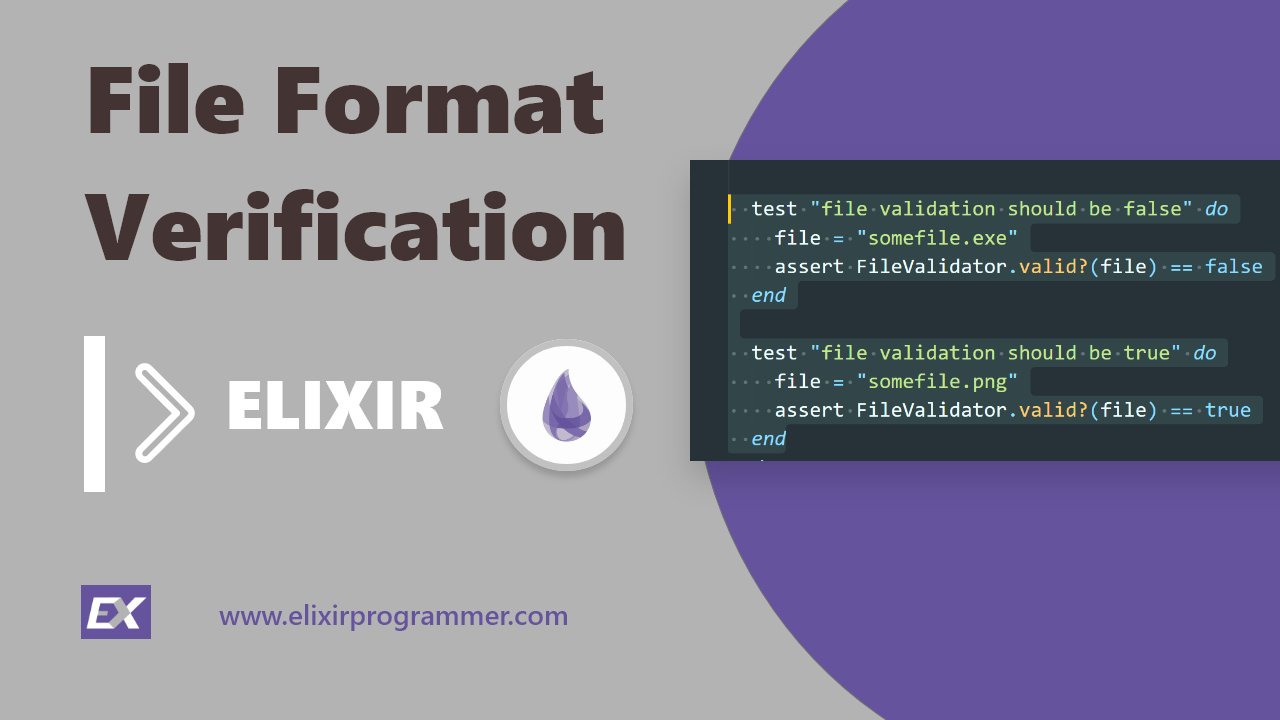 [File Format Verification] With Elixir